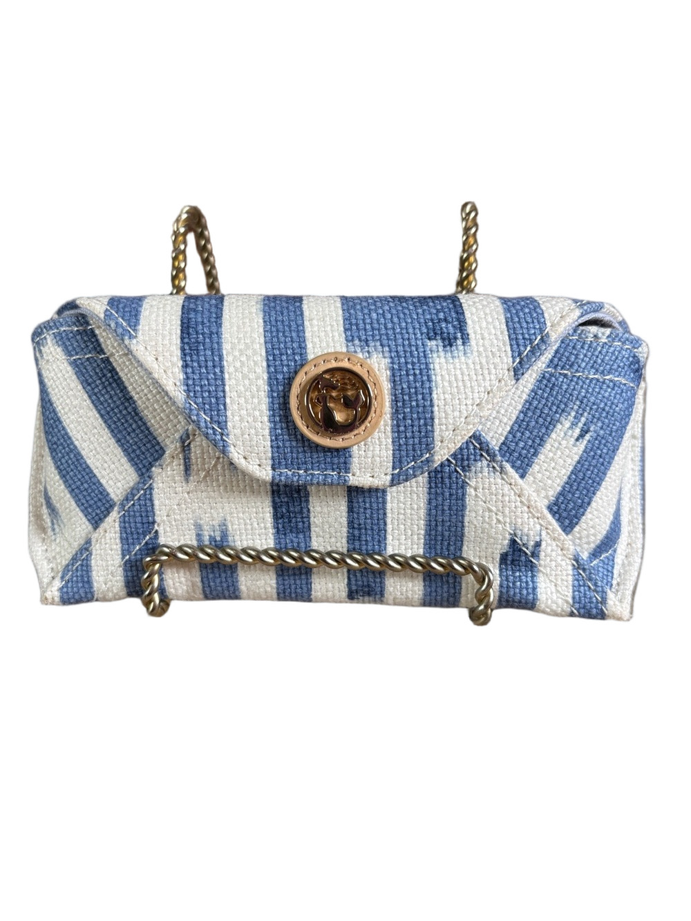 Spartina blue and white glasses/sunglasses case
